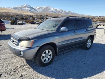  Salvage Toyota Highlander