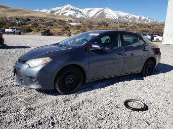  Salvage Toyota Corolla
