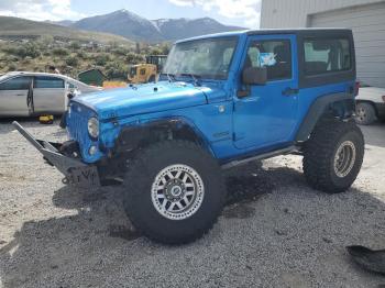  Salvage Jeep Wrangler