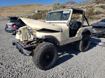  Salvage Jeep Cj