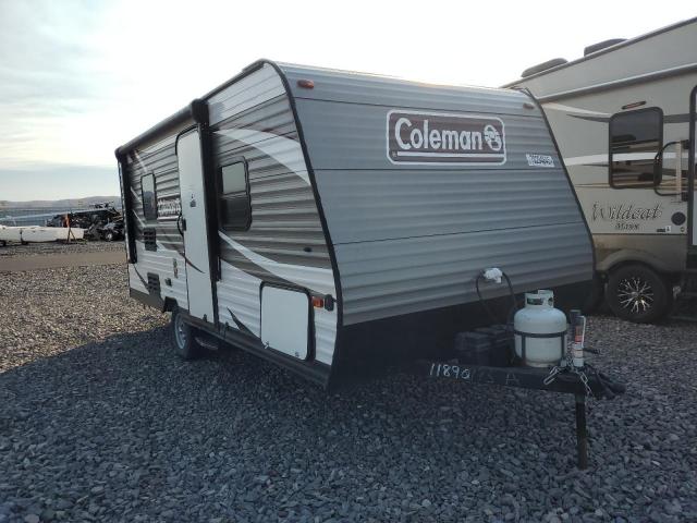 Salvage Coleman Trailer