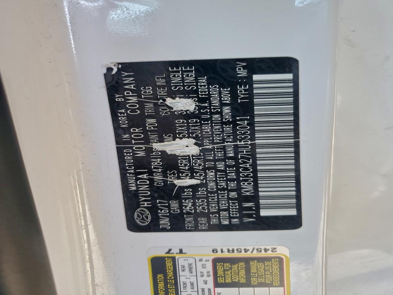 Hyundai TUCSON Limited Image 11