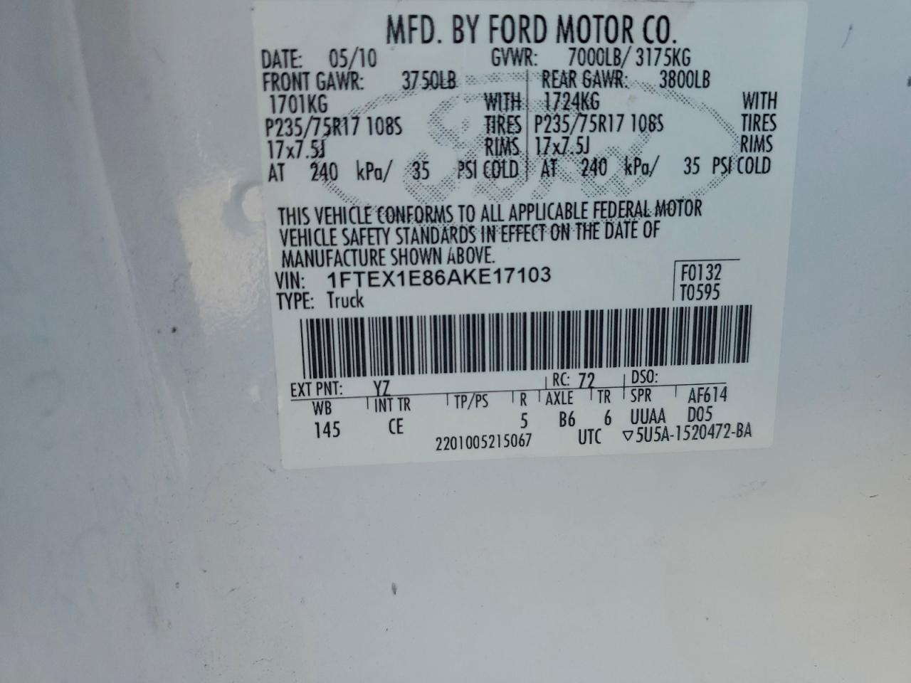 Ford F-150 Super Cab Image 9