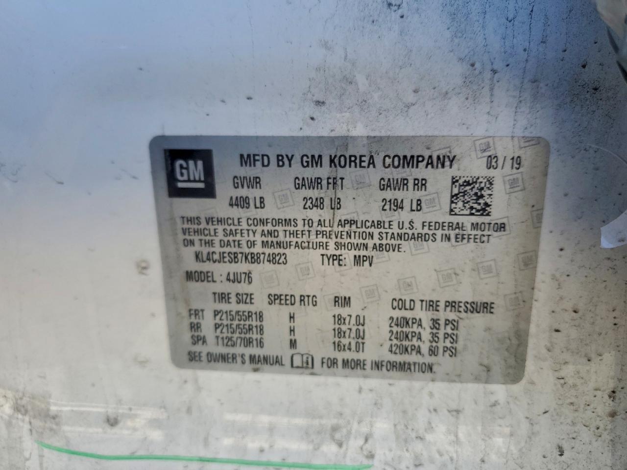 Buick Encore Preferred Image 10