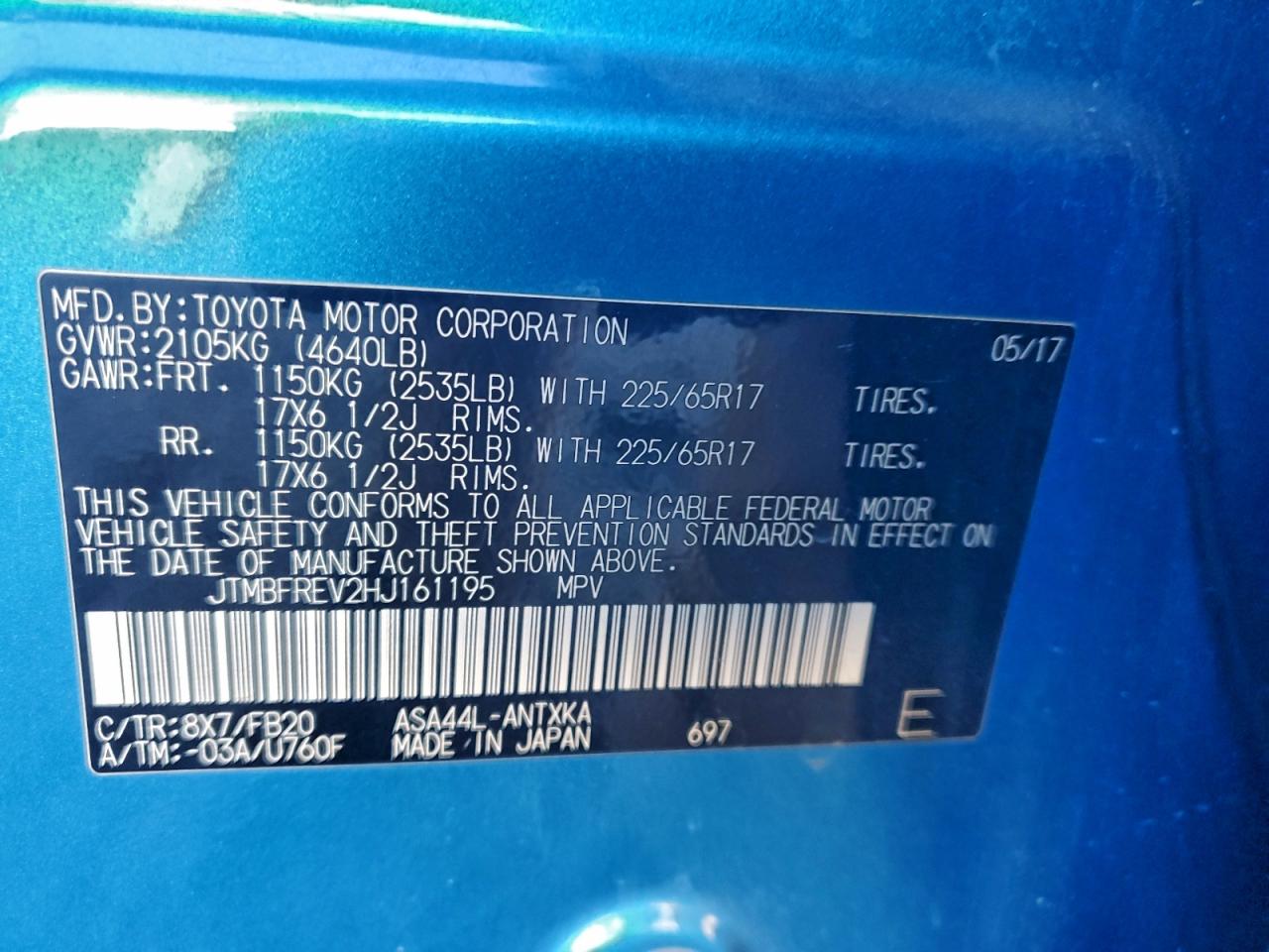 Toyota RAV4 Le Image 10