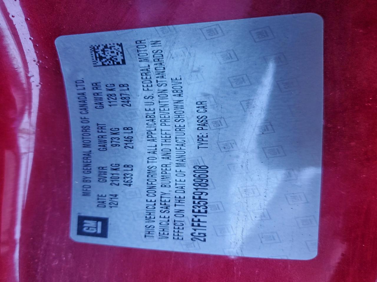 Chevrolet Camaro Lt Image 11