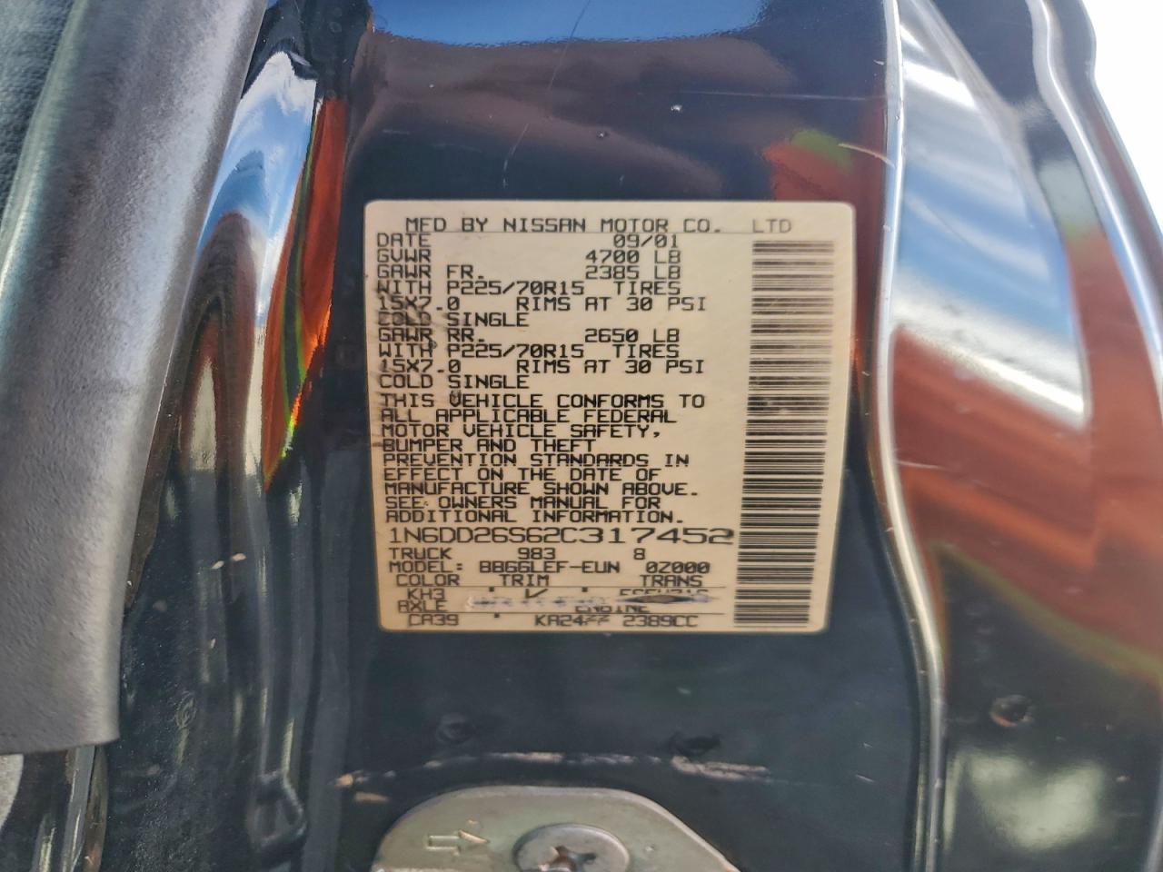 Nissan Frontier King Cab Xe Image 10