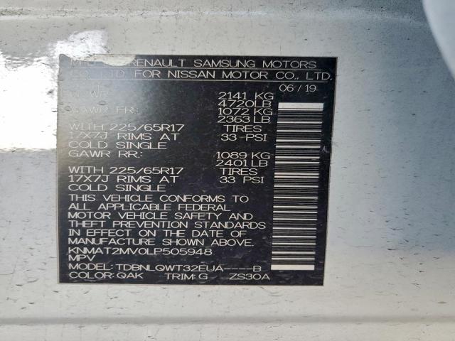 Nissan Rogue S Image 11