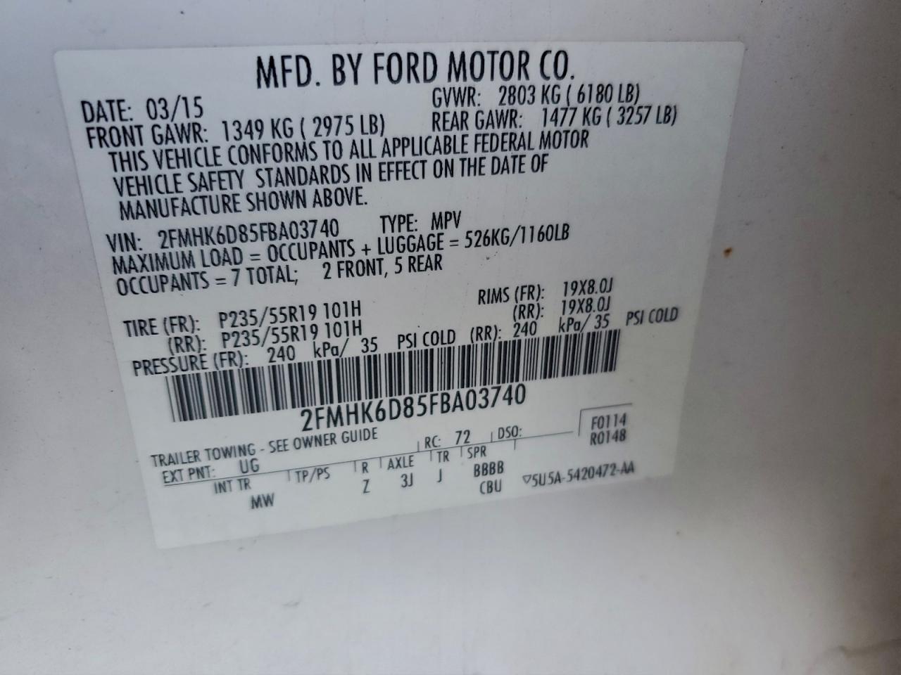 Ford Flex Limited Image 13