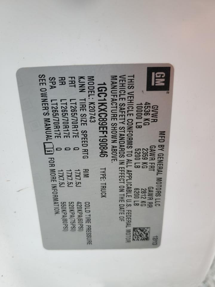 Chevrolet Silverado K2500 Heavy Duty Lt Image 10