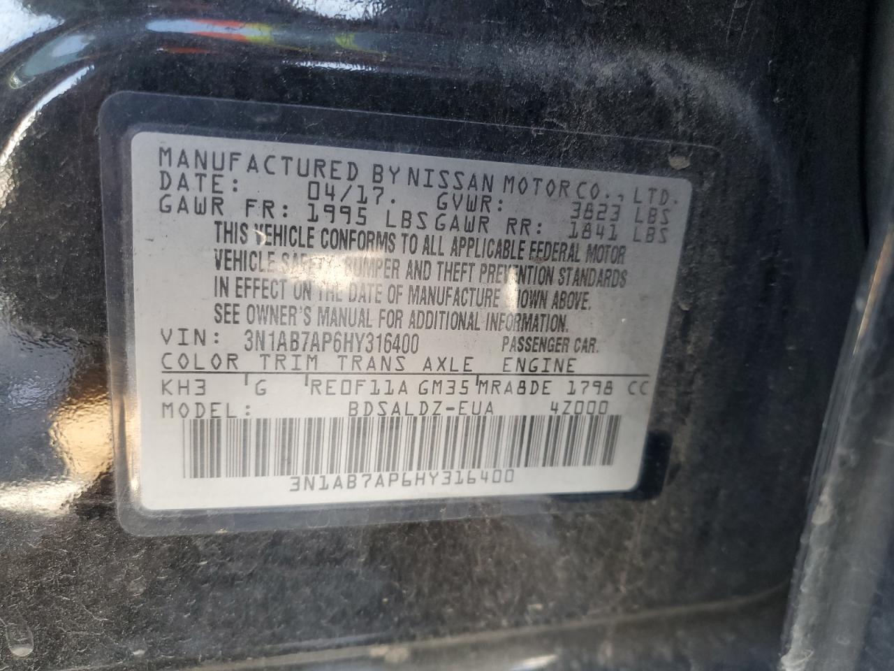 Nissan Sentra S Image 11