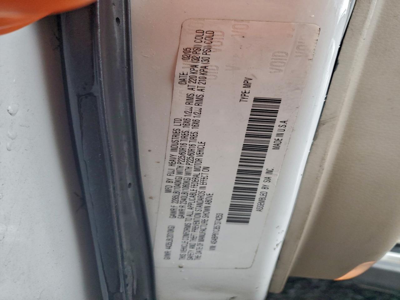 Subaru Legacy Outback 2.5i Image 13