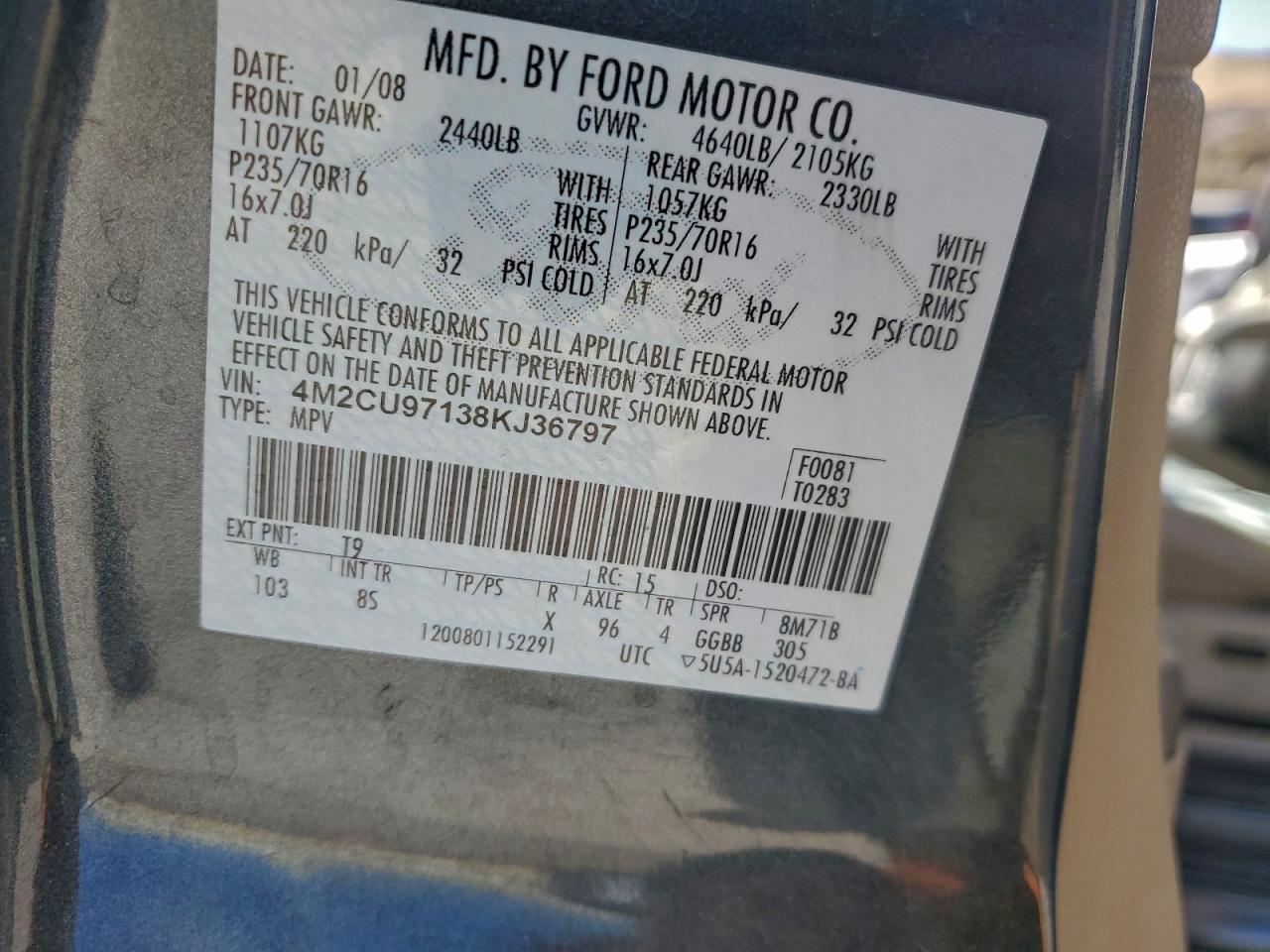 Mercury Mariner Premier Image 7