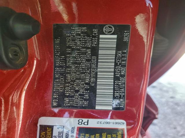 Toyota Camry L Image 4