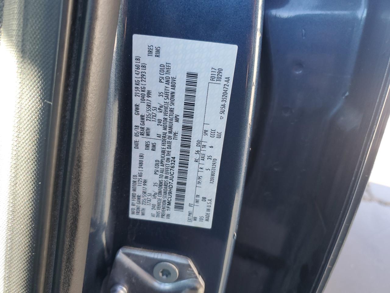 Ford Escape Sel Image 13