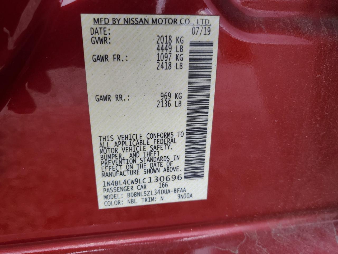 Nissan Altima Sr Image 7