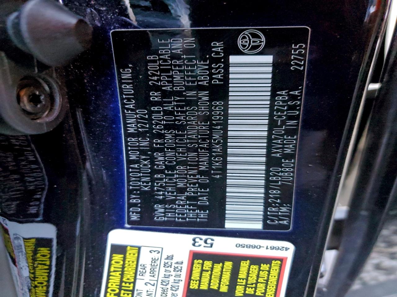 Toyota Camry Xse Image 12