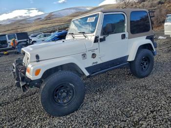  Salvage Jeep Wrangler