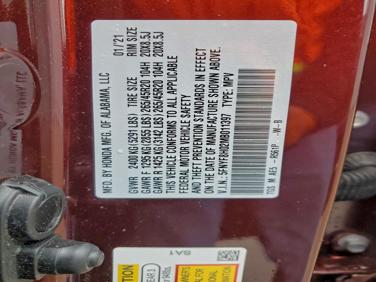 Honda Passport Elite Image 12