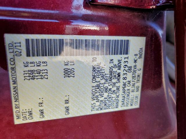 Nissan Maxima S Image 11