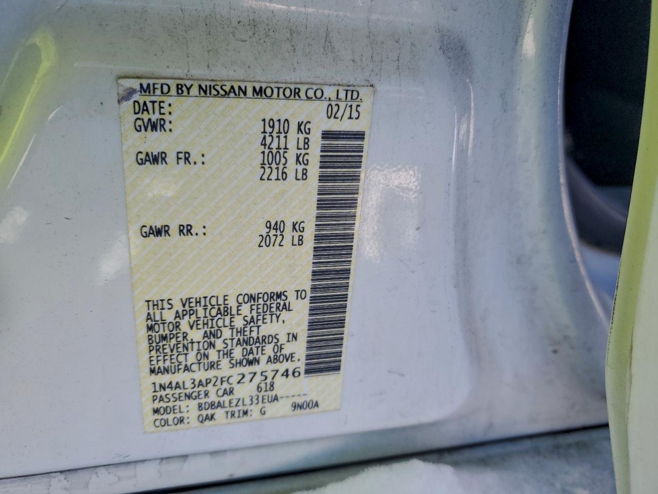 Nissan Altima 2.5 Image 6