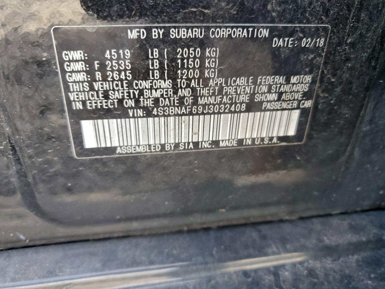 Subaru Legacy 2.5i Premium Image 11