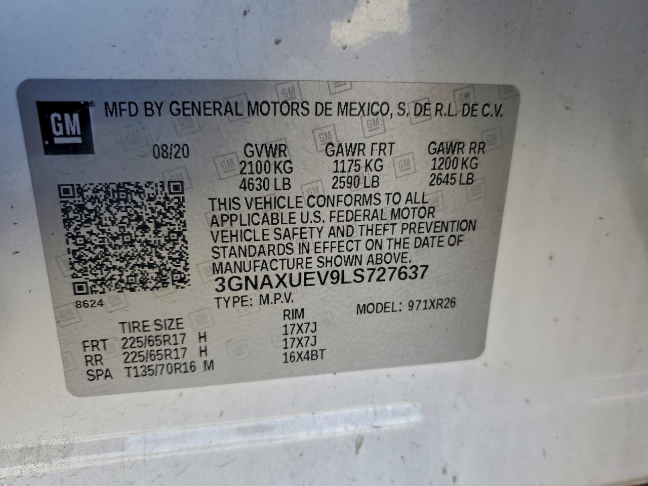 Chevrolet Equinox Lt Image 11